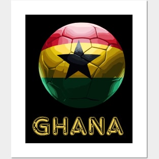 Ghana Flag Football Posters and Art